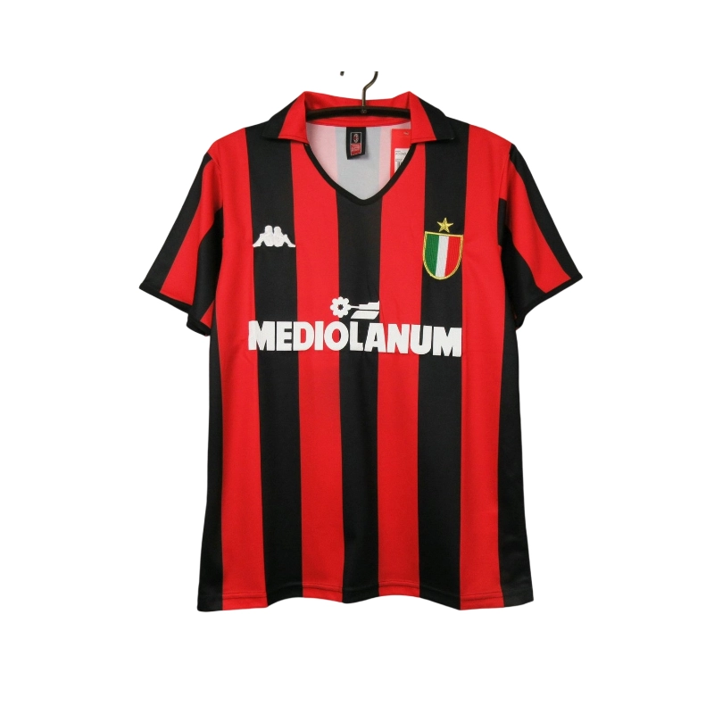 Maglia Calcio Vintage AC Milan Casa 1988-89 – Rossonera